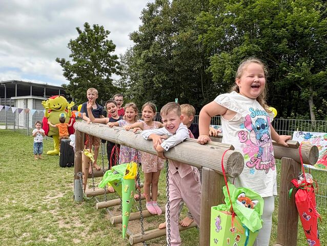  Feier zum Übergang in die Schule in der Kita „Kinderkosmos“ 