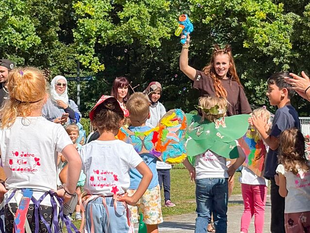 Kita Waldgeister der Kita gGmbH feierte 40-jähriges Jubiläum