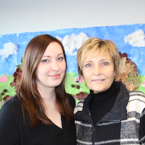 Franzi Witt und Manuela Loyeck